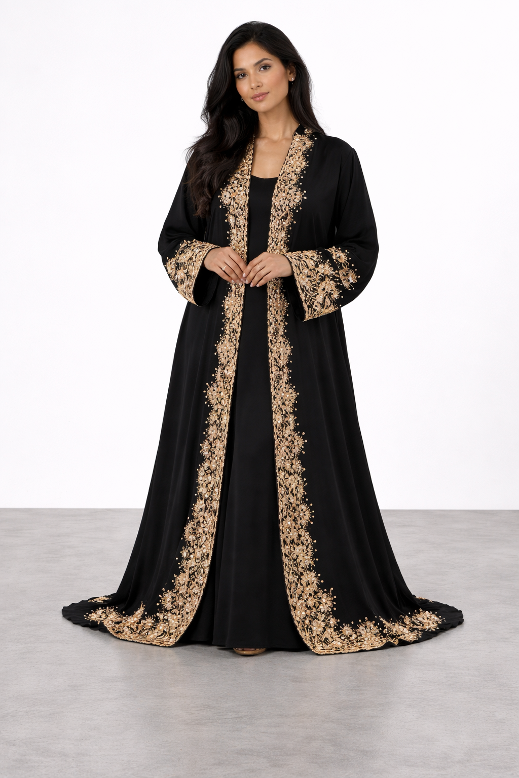 Onyx Gold Abaya